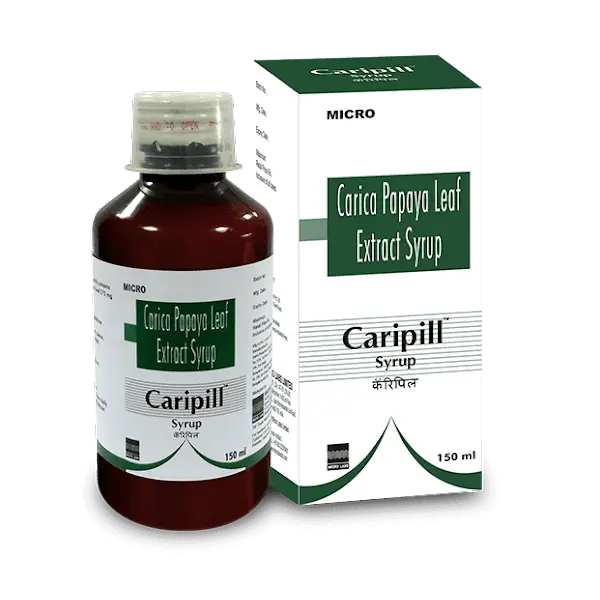 Caripill Carica Papaya Leaf Extract Syrup